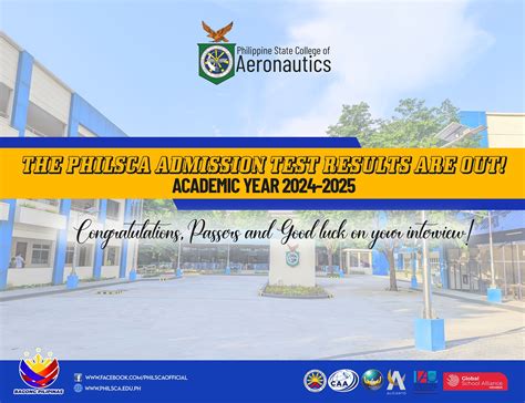 philsca results 2024-2025|Dear aspiring .